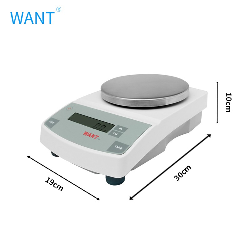WANT WT-K LCD&LED 0.01g Electronic balance,chemistry analytical balance 0.1  mg-want balance